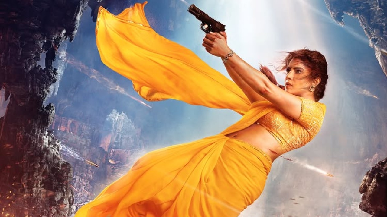 Priyanka Chopra As Mandakini Unleashes Saree-Clad Fury For SS Rajamouli’s Epic SSMB 29 976047