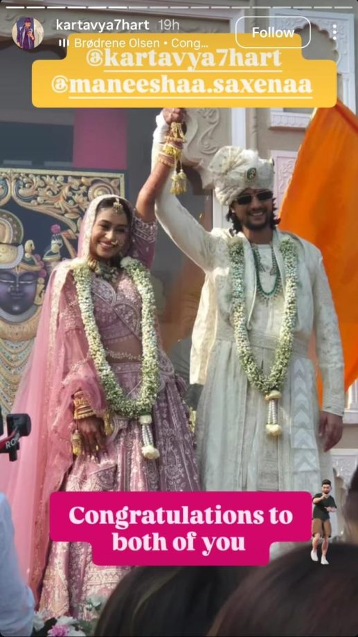 Radhakrishn Fame Manisha Saxena Marries Businessman Kartavya Parekh - See Unseen Photos 977630