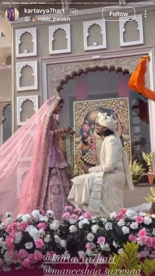 Radhakrishn Fame Manisha Saxena Marries Businessman Kartavya Parekh - See Unseen Photos 977629