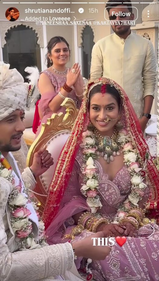 Radhakrishn Fame Manisha Saxena Marries Businessman Kartavya Parekh - See Unseen Photos 977637