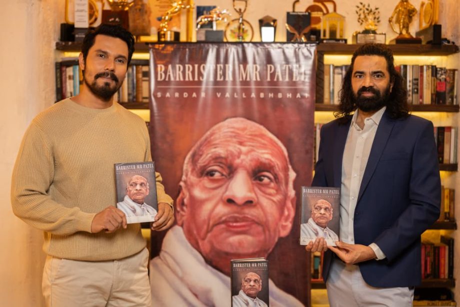 Randeep Hooda Launches Jay Patel’s Debut Book “Barrister Mr. Patel” Honouring Sardar Vallabhbhai Patel’s 150th Birth Anniversary 976346