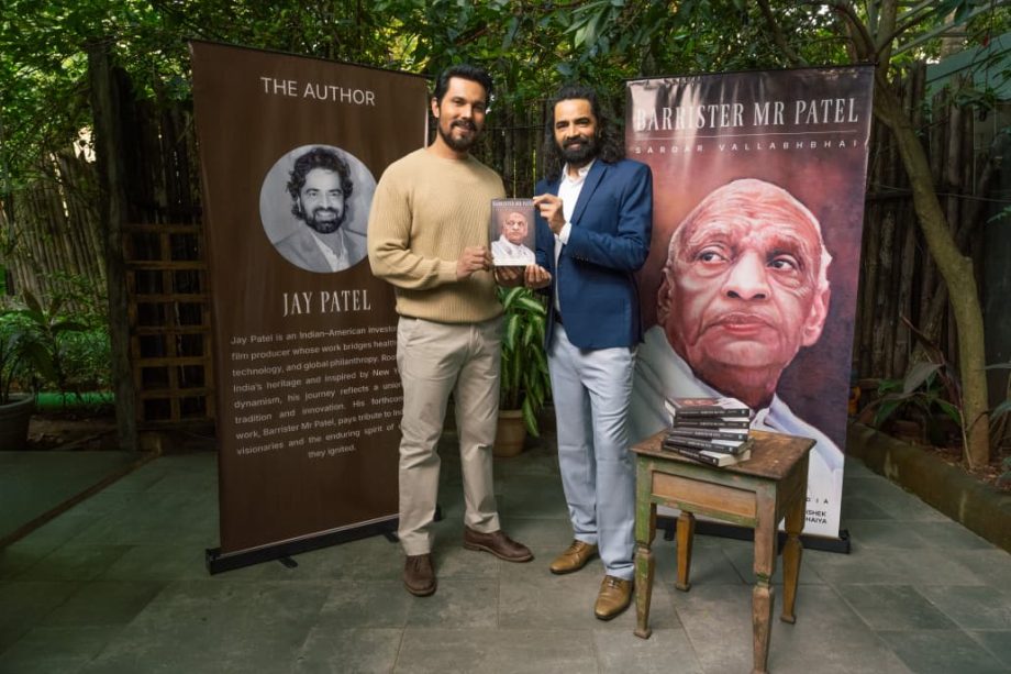 Randeep Hooda Launches Jay Patel’s Debut Book “Barrister Mr. Patel” Honouring Sardar Vallabhbhai Patel’s 150th Birth Anniversary 976347