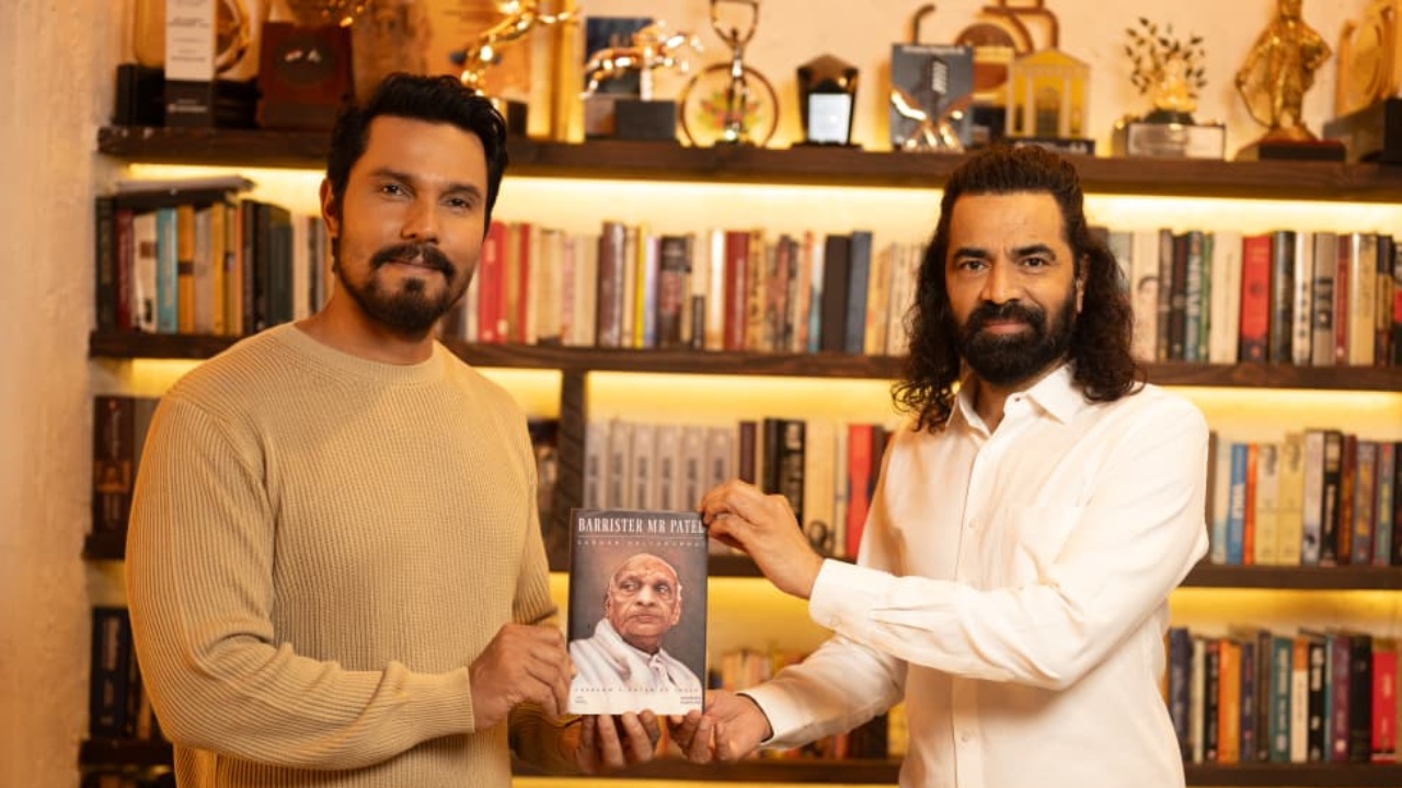 Randeep Hooda Launches Jay Patel’s Debut Book “Barrister Mr. Patel” Honouring Sardar Vallabhbhai Patel’s 150th Birth Anniversary 976349