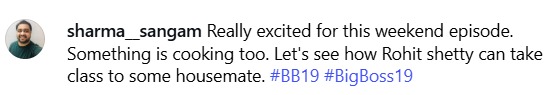 Rohit Shetty To Host Bigg Boss 19 This Weekend Ka Var - Fans Express Excitement 976353