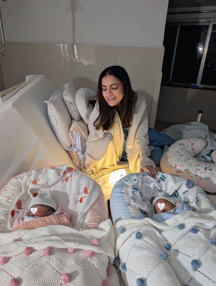 Shraddha Arya Celebrates One Year As A Mom To Her Twin Babies Says, 