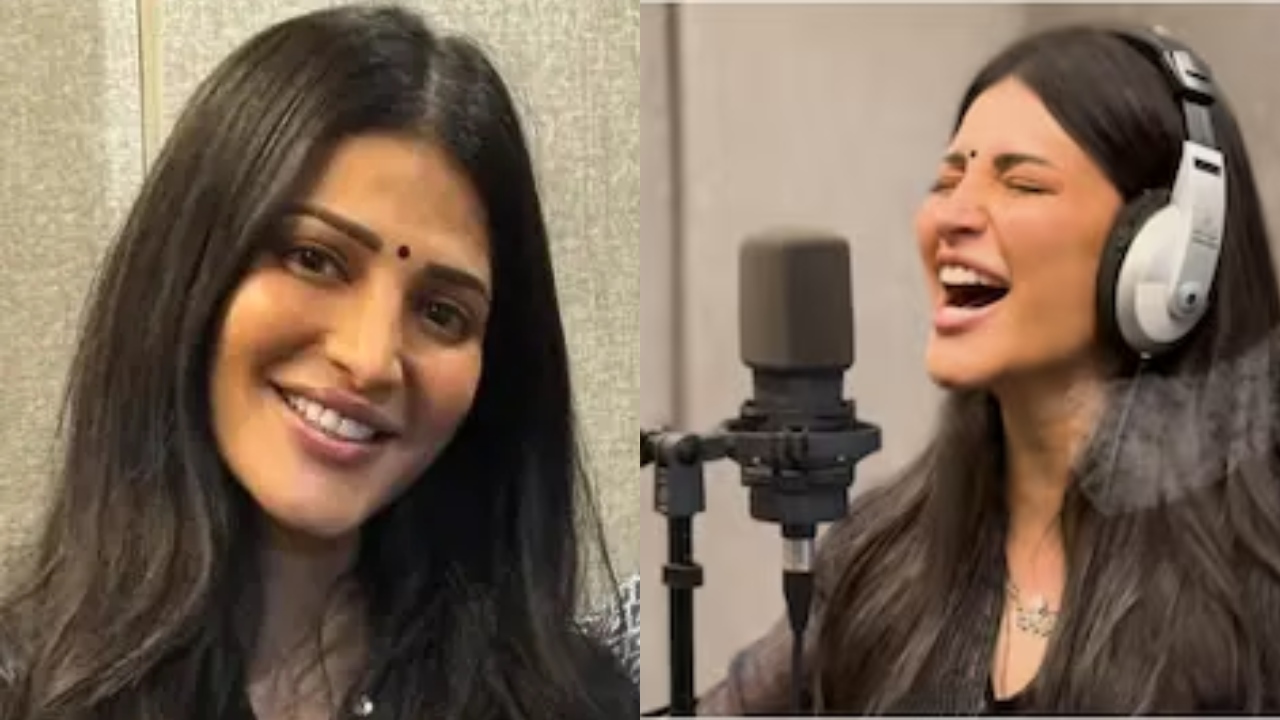Shruti Haasan Moves With Her Thunderous Vocals In GlobeTrotter Anthem 976022