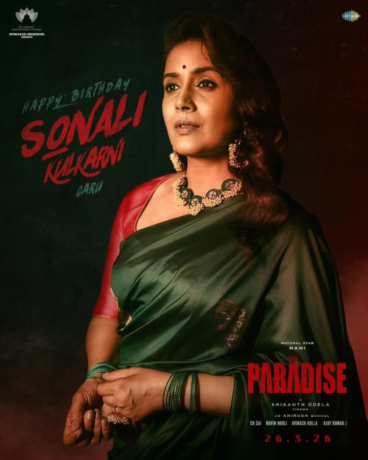 Sonali Kulkarni’s Stunning First Look from Nani’s The Paradise Unveiled on Her 51st Birthday 974818
