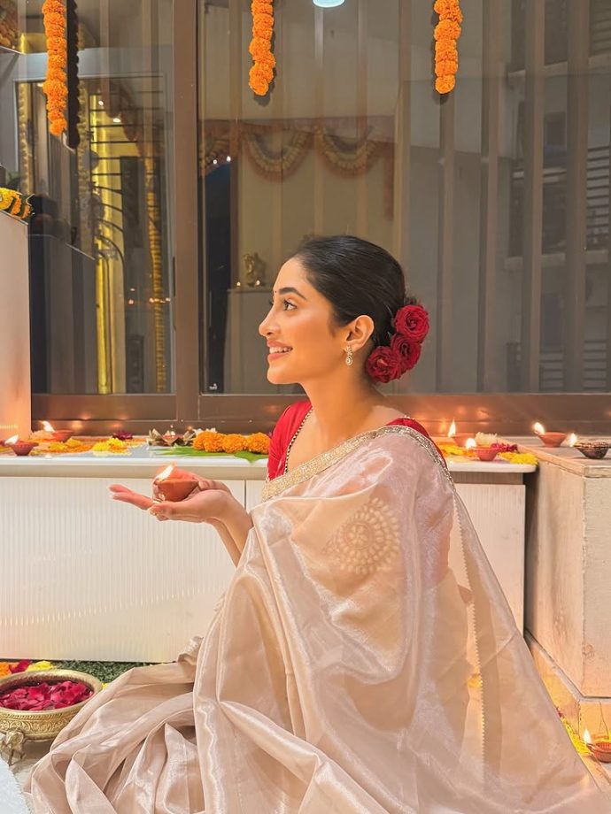 Step Into Wedding Season With Shivangi Joshi’s Timeless Saree Collection 977873