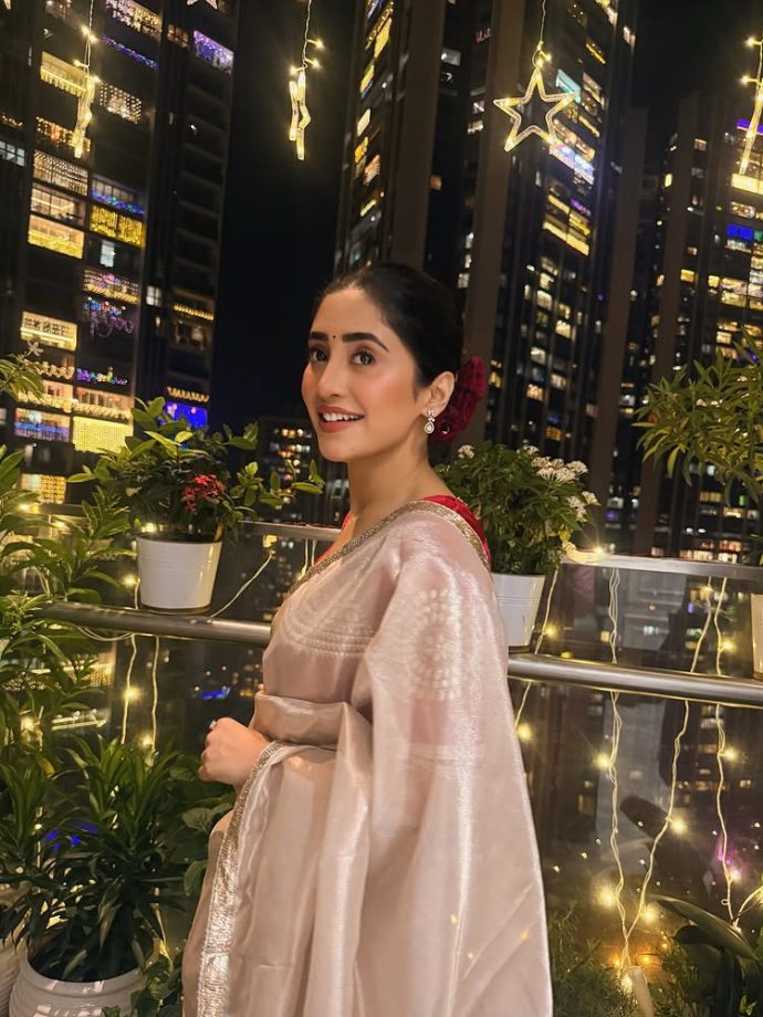 Step Into Wedding Season With Shivangi Joshi’s Timeless Saree Collection 977875