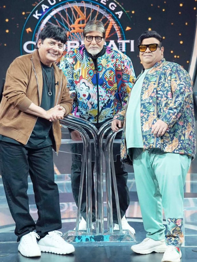 Sudesh Lehri Meets His Idol Amitabh Bachchan, Calls It A Dream Come True 977684