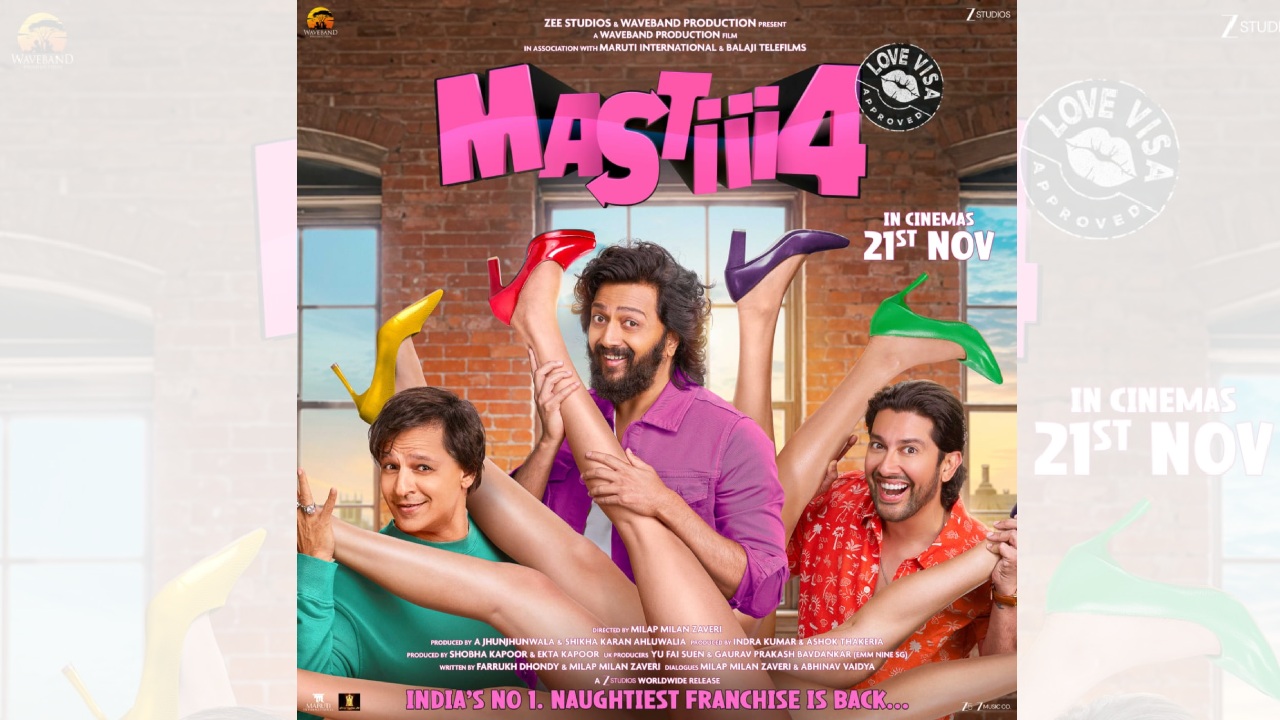 The much awaited Mastiii 4 released in cinemas! Netizens Call It a Laugh Riot 977230