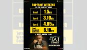The Taj Story Registers Thunderous Weekend of 8.10 crores, setting the stage for the surprise hit of the year!