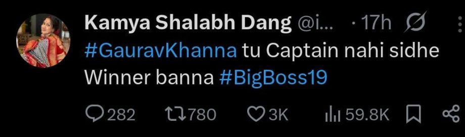 TV Stars Support Gaurav Khanna After Farrhana Bhatt Passes Demeaning Comments In Bigg Boss 19 975357