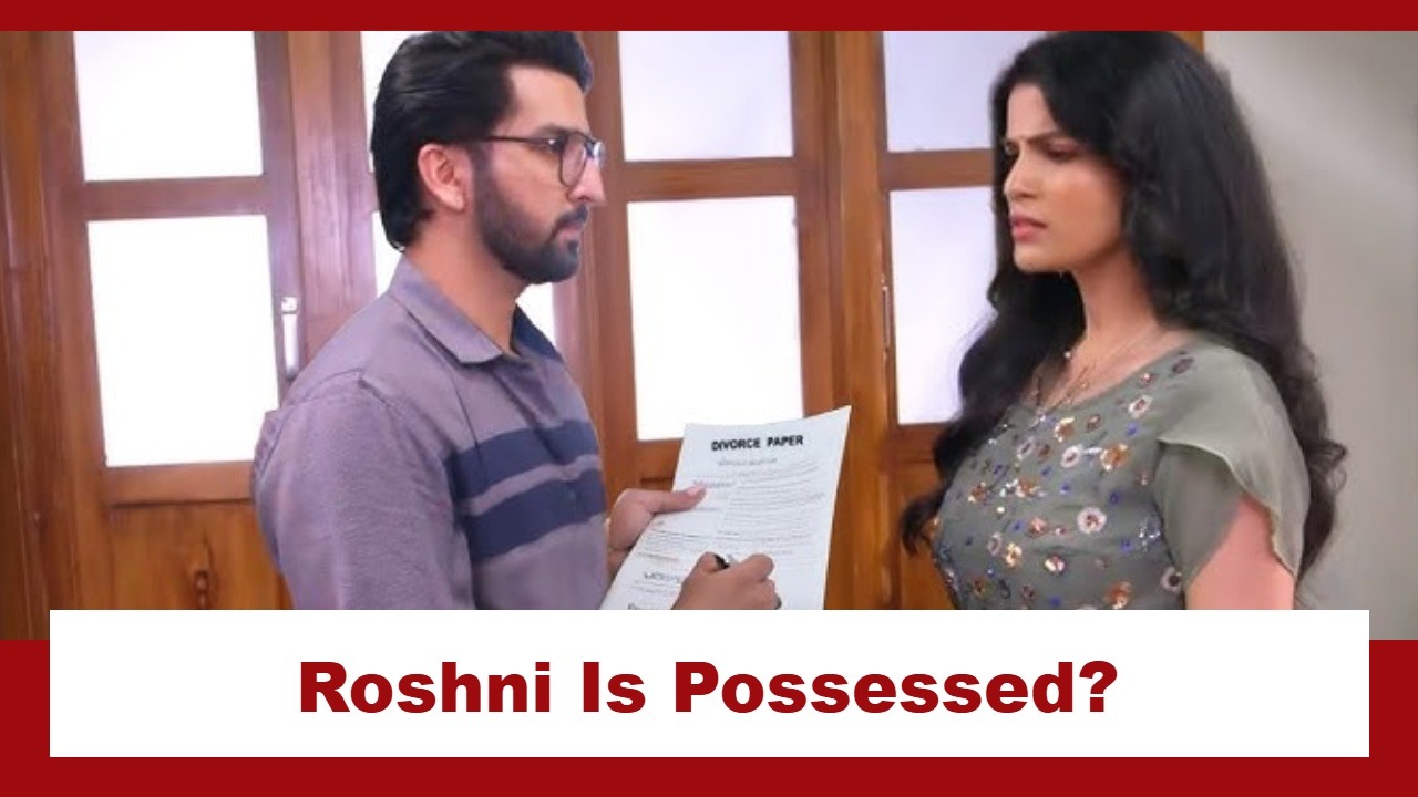 Udne Ki Aasha Upcoming Twist: OMG!! Tejas gets scared on seeing Roshni; claims she is possessed 975077