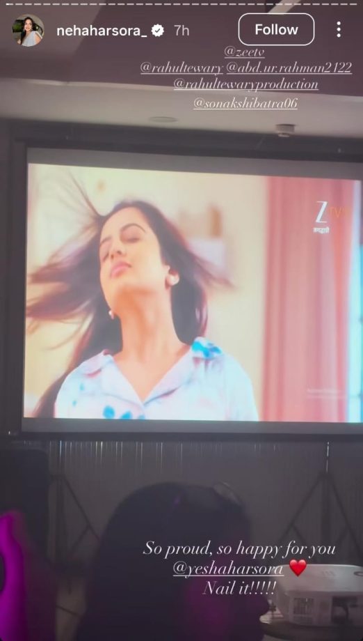 Udne Ki Aasha's Neha Harsora Cheers Sister Yesha Harsora For New Show Jagadhatri 975911