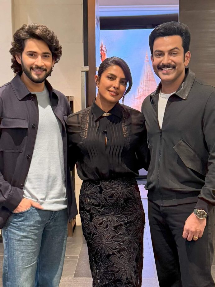 Varanasi BTS: Priyanka Chopra Hails Mahesh Babu And Prithviraj 976651