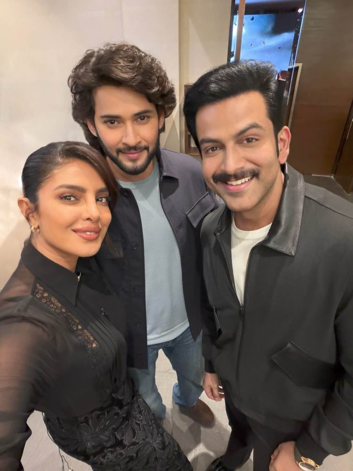 Varanasi BTS: Priyanka Chopra Hails Mahesh Babu And Prithviraj 976650