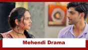 Vasudha Upcoming Twist: Mehendi Twist!! Vasudha gets Dev’s name written on her hand; courtesy a dramatic pla