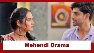 Vasudha Upcoming Twist: Mehendi Twist!! Vasudha gets Dev’s name written on her hand; courtesy a dramatic pla