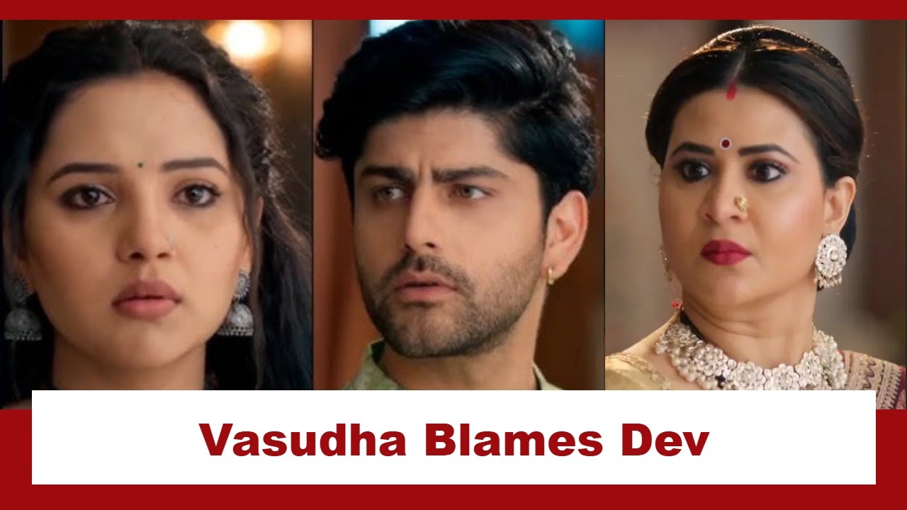 Vasudha Upcoming Twist: OMG!! Vasudha blames Dev for her kidnap; Chandrika apologises to Vasudha 975068