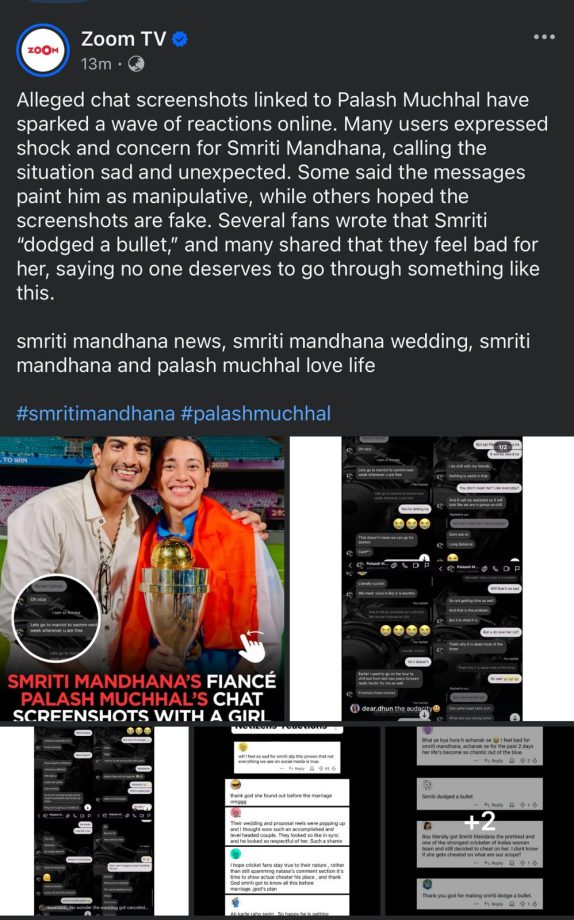 Was Palaash Muchhal Cheating On Cricketer Smriti Mandhana? Here’s What We Know 977501