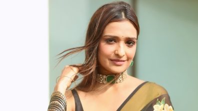 Aishwarya Khare Begins Shoot For Colors TV Upcoming Show Arambhi, Shares Glimpse From Set