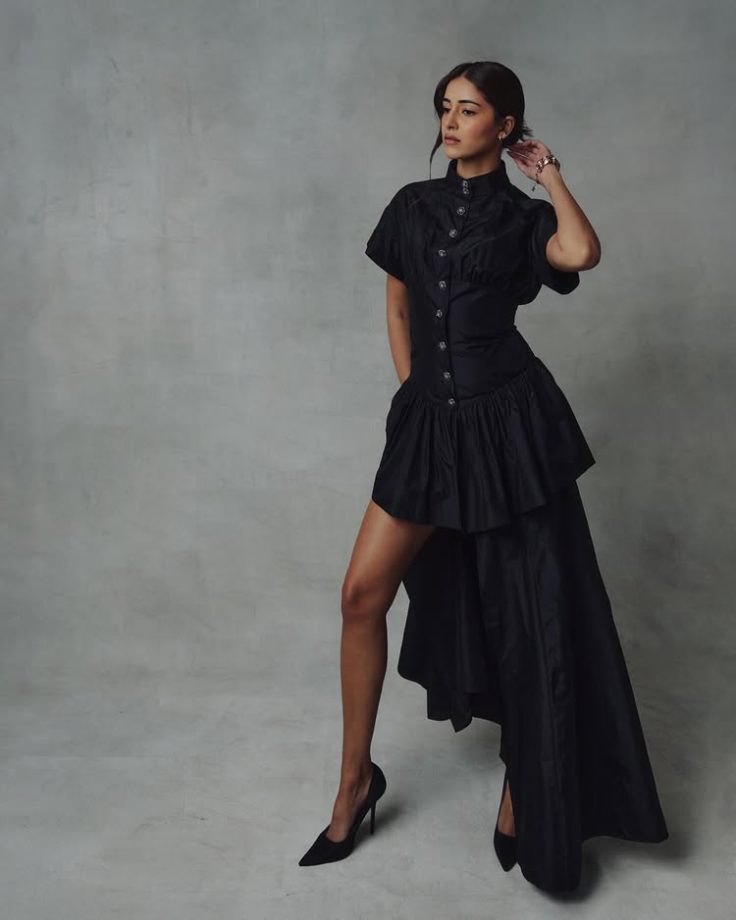 Ananya Panday’s Modern Black Dress Look That Mixed Simplicity With a Touch of Drama 979650