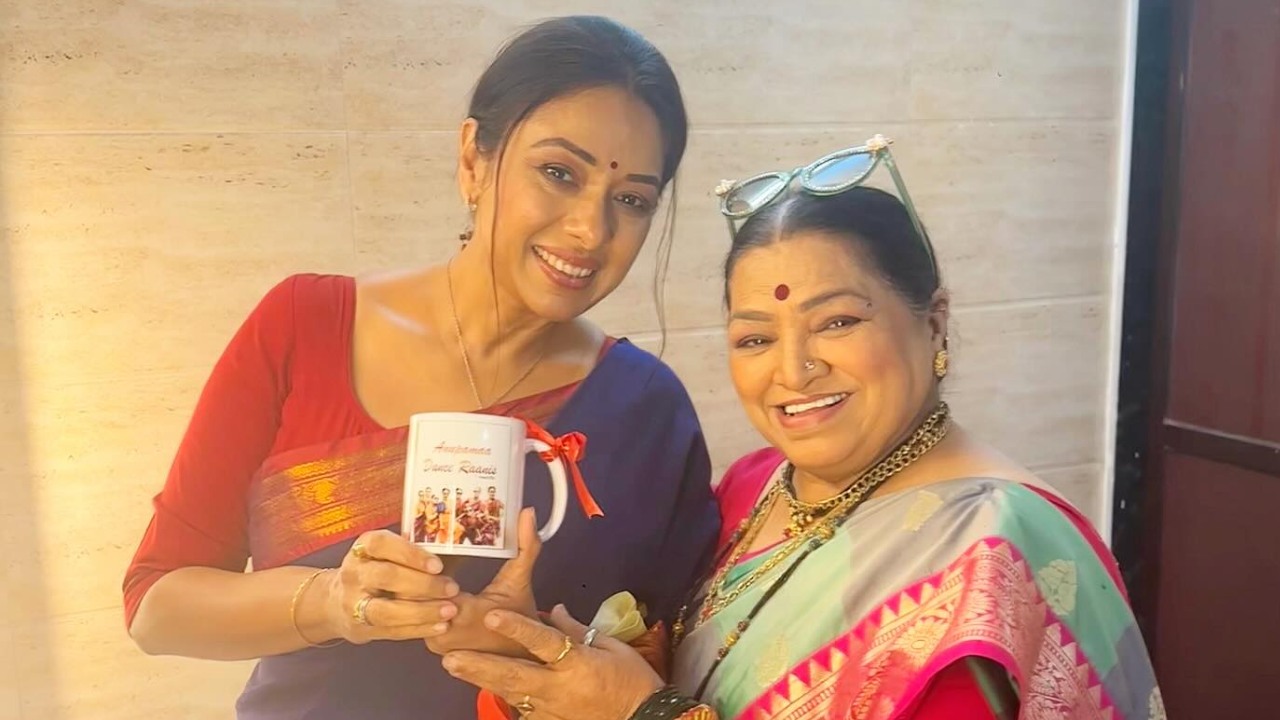 Anupamaa's Aasha Dnyate Aka Sarita Tai Pens Heartfelt Gratitude To Rupali Ganguly, Calls It Priceless 978453