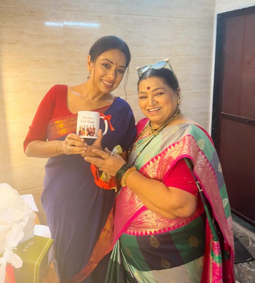 Anupamaa's Aasha Dnyate Aka Sarita Tai Pens Heartfelt Gratitude To Rupali Ganguly, Calls It Priceless 978452