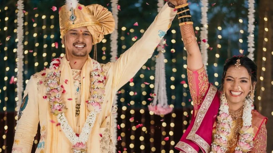 Bigg Boss Marathi S3 Runner-up, Splitsvilla 13 Winner Jay Dudhane Marries GF Harshala Patil - See Pics 981014