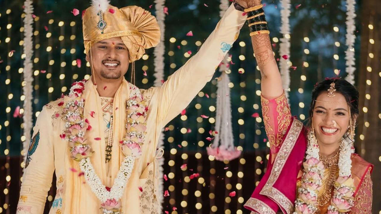 Bigg Boss Marathi S3 Runner-up, Splitsvilla 13 Winner Jay Dudhane Marries GF Harshala Patil – See Pics