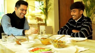 Blinkit delivery boy who voiced his problems gets a lunch invite from MP Raghav Chadha