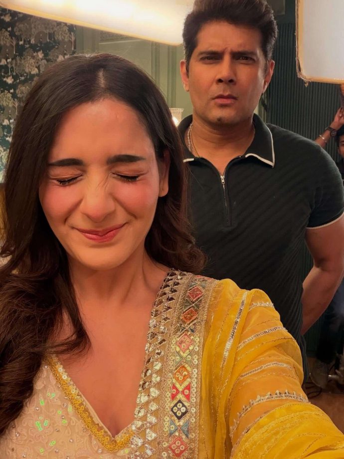 In Pics: KSBKBT 2 Actress Shagun Sharma's Candid Moments With On-screen Father Amar Upadhyay 978936