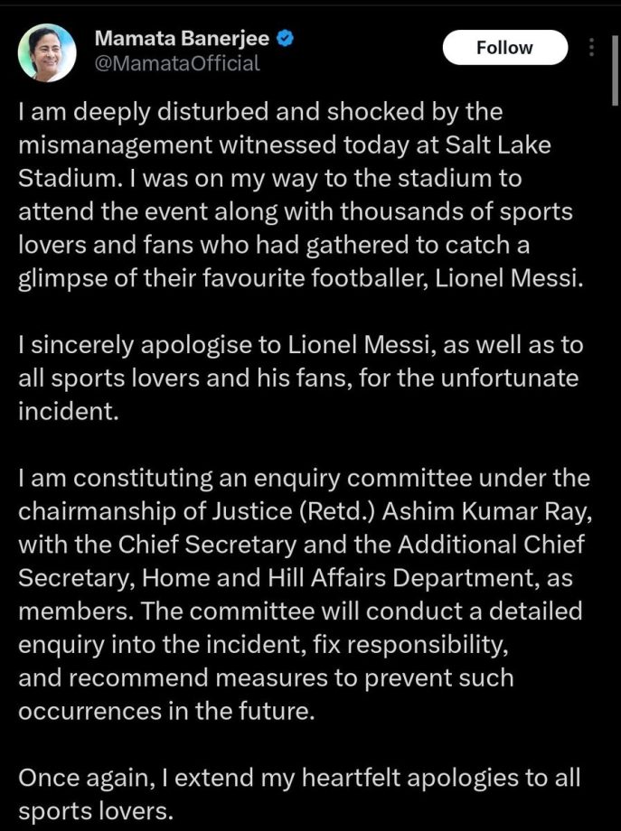 Kolkata Messi Event Chaos: Dark Day For Football Lovers And Kolkata 979701