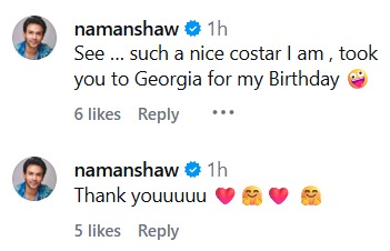 Mangal Lakshmi: Deepika Singh Celebrates Co-star Naman Shaw's Birthday In Georgia, Shares Pics 980197