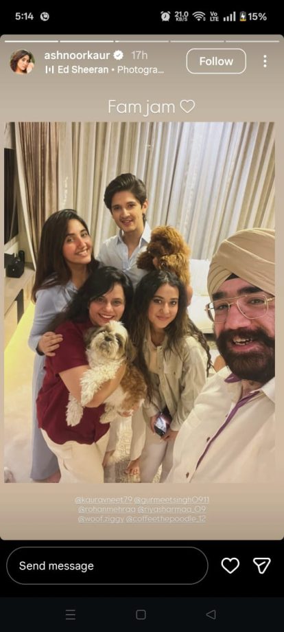 Post BB19, Ashnoor Kaur Reunites With YRKKH Co-Star Who's Family To Her 979967