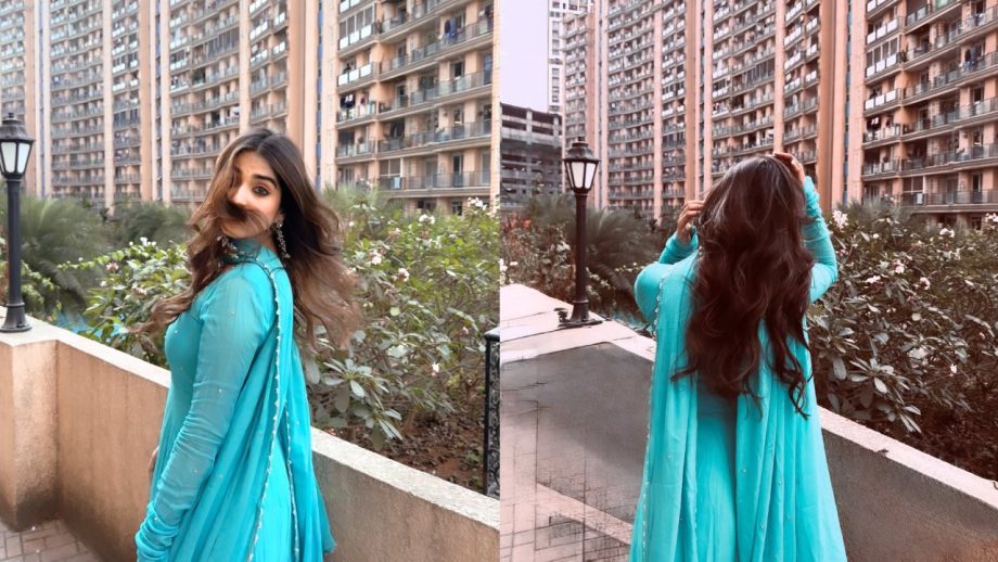 Pratikssha Honmukhe Glows In Blue Anarkali, Paras Kalnawat's 'DM' Comment Creates Stir 978220