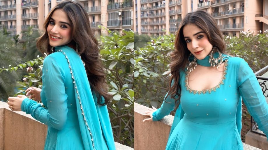 Pratikssha Honmukhe Glows In Blue Anarkali, Paras Kalnawat's 'DM' Comment Creates Stir 978221