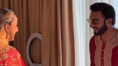 Ranveer Singh Emotional as He Sees Cousin Soumya in Her Stunning Red Lehenga — Adorable Video Melts Hearts
