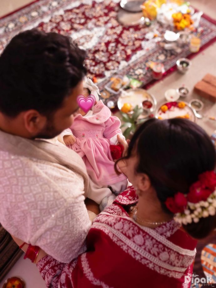 Sonarika Bhadoria Shares Adorable Family Moment With Husband and Baby Girl Virika Parashar 979902