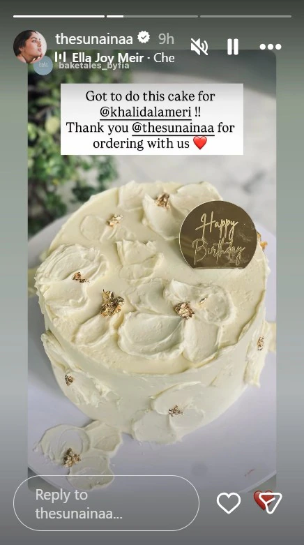 UAE Influencer Khalid Al Ameri And Tamil Actor Sunainaa Make It Official 979054