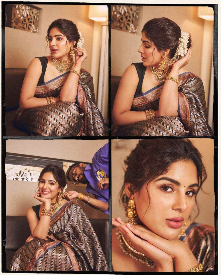 Akhanda 2 Fame Samyuktha Menon’s Graceful Makar Sankranthi Look Is All About Tradition 983299