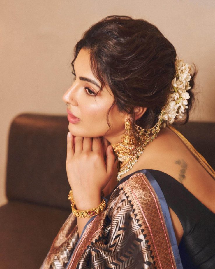 Akhanda 2 Fame Samyuktha Menon’s Graceful Makar Sankranthi Look Is All About Tradition 983296