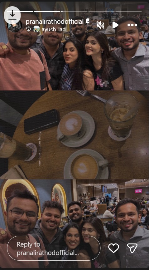 All Eyes On Pranali Rathod and Aashay Mishra As They Twin In White At Glam Party - See Pics 983989