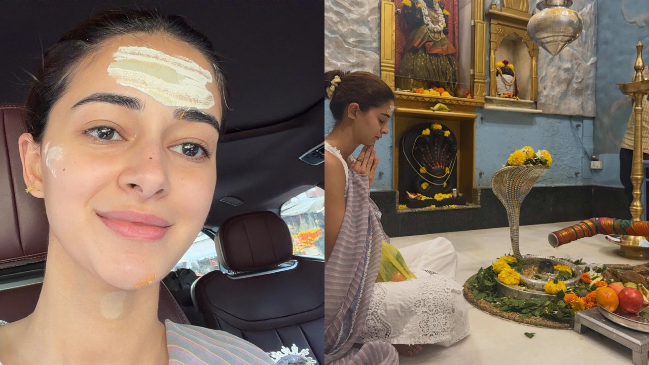 Ananya Panday Begins Her Week With Mahadev’s Blessings, Calls It a “Happiest Monday” 982986
