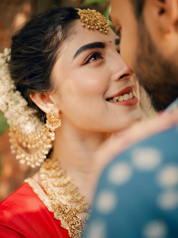 Anupamaa Actress Adrija Roy Gets Engaged To BF Vignuesh Iyer; Stuns In Her South Indian Red Bridal Look 984732