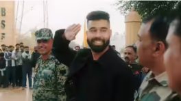 AP Dhillon Celebrates New Year With BSF Jawan At Longewala Post [Watch]