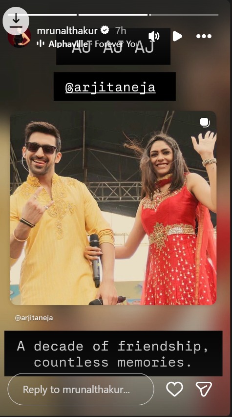 Arjit Taneja Joins Viral '2016 Throwback' Instagram Trend, Mrunal Thakur's Reaction Steals The Spotlight 983626