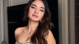 Anushka Sen Looks Radiant in a Colourful Outfit That Celebrates Indian Spirit