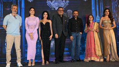 Boman Irani, Zarina Wahab, Malavika Mohanan, Nidhhi Agerwal, Riddhi Kumar Come Together For The RajaSaab’s ‘Naache Naache’ Song Launch